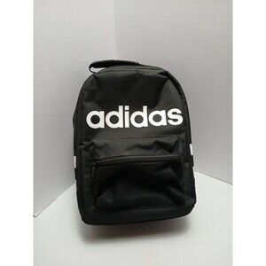 ADIDAS YOUTH SANTIAGO BLACK INSULTED SCHOOL TOTE LUNCH BOX LUNCHBOX BAG